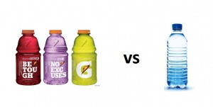 gatorade rather than water